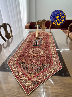 رانر رومیزی ترمه نخ ابریشم